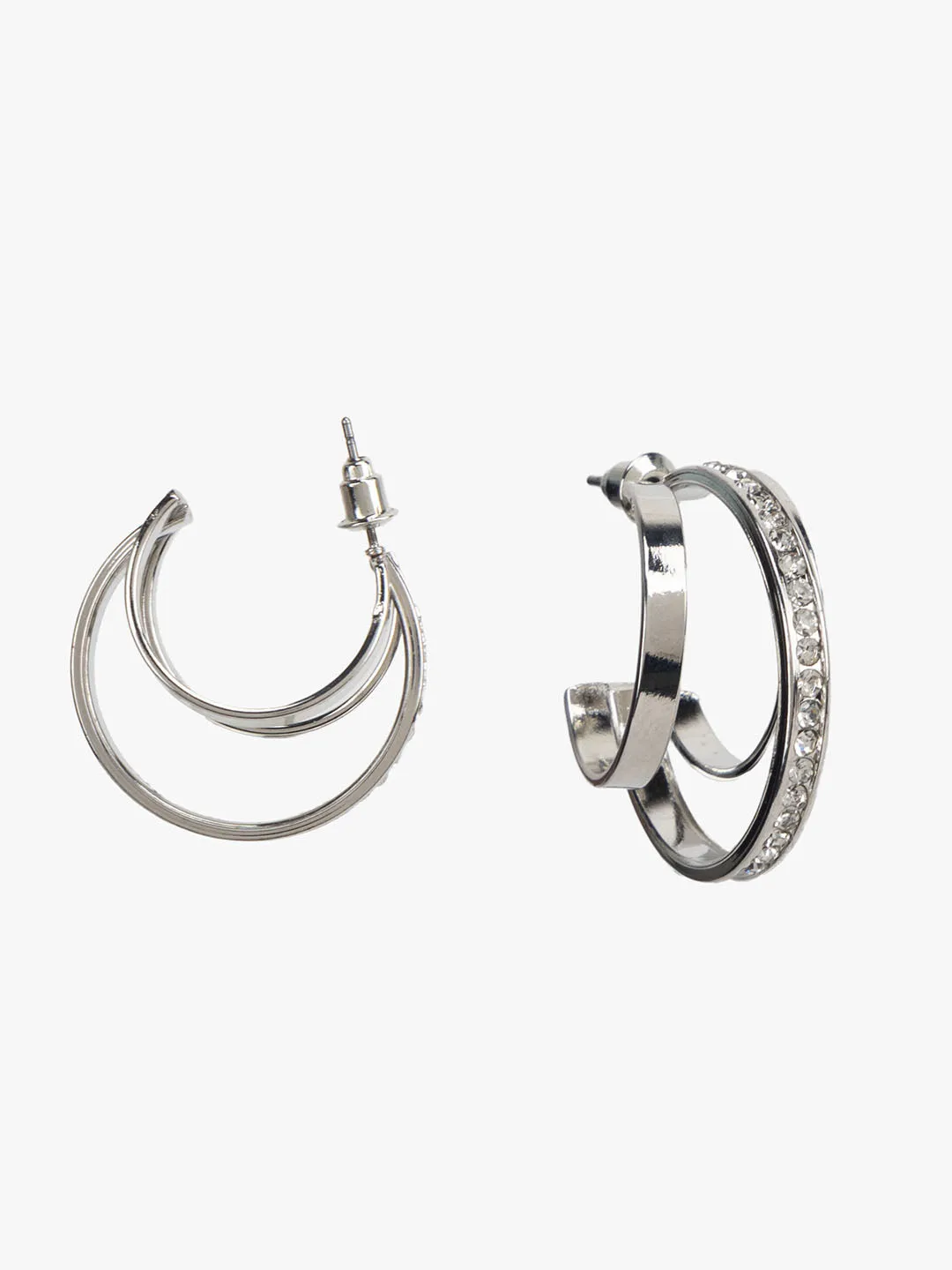 3 Layered Hoop Earrings