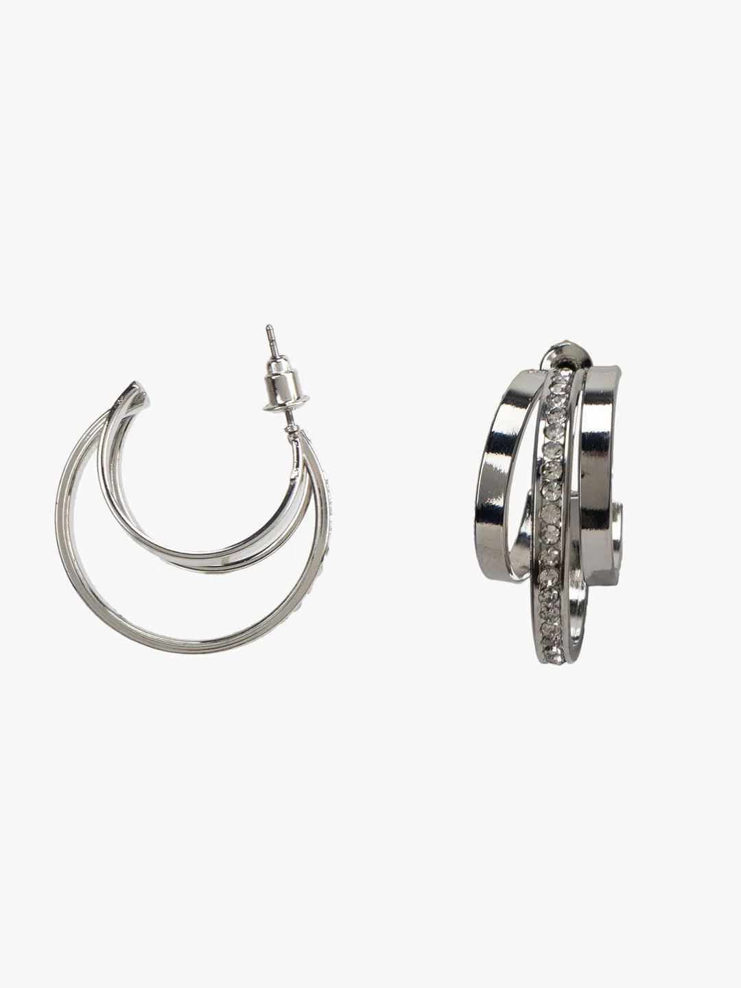 3 Layered Hoop Earrings