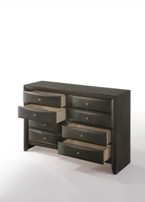 59 Gray Solid Wood Standard Dresser/Chest