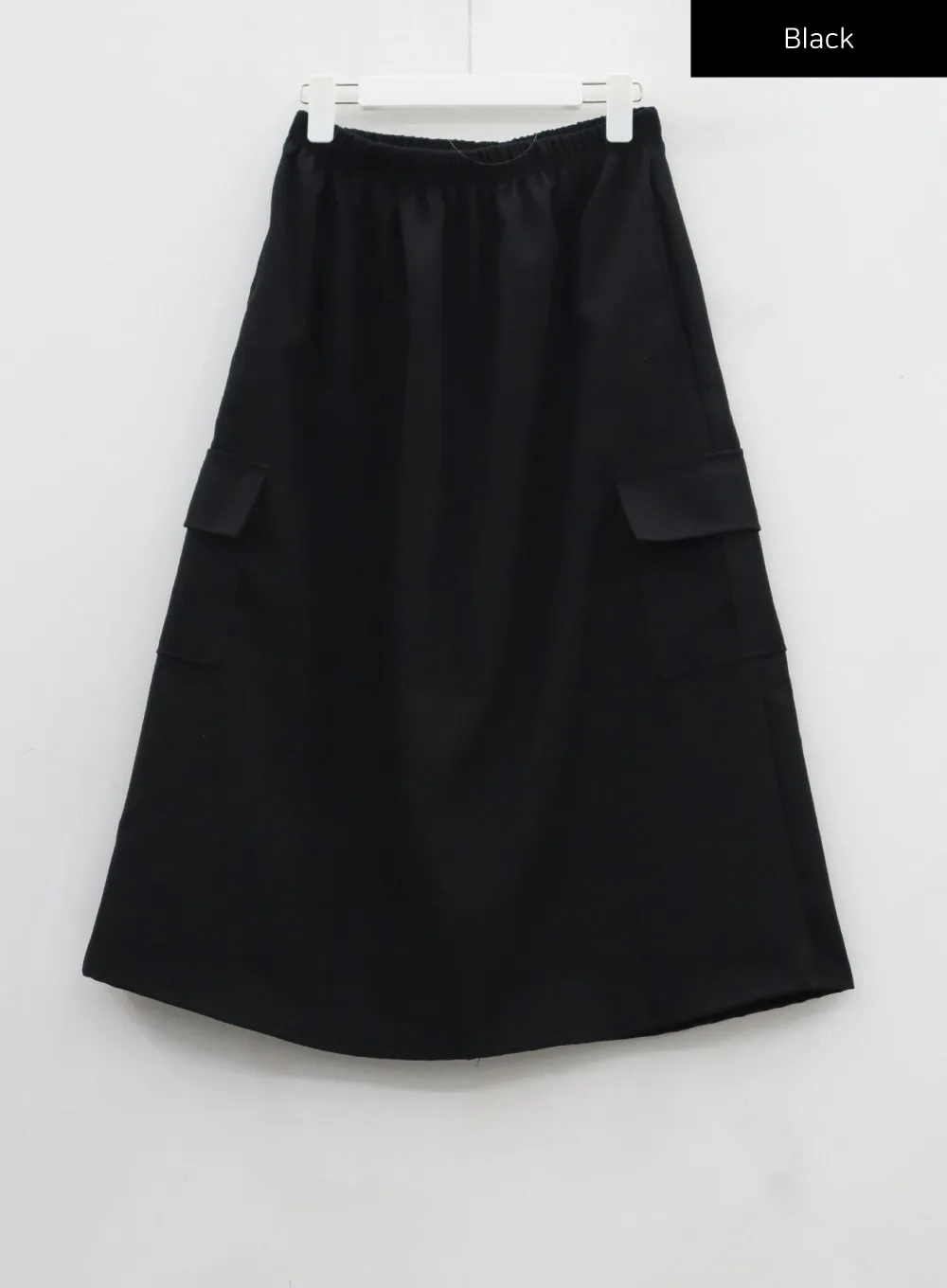 A-Line Cargo Maxi Skirt CJ319