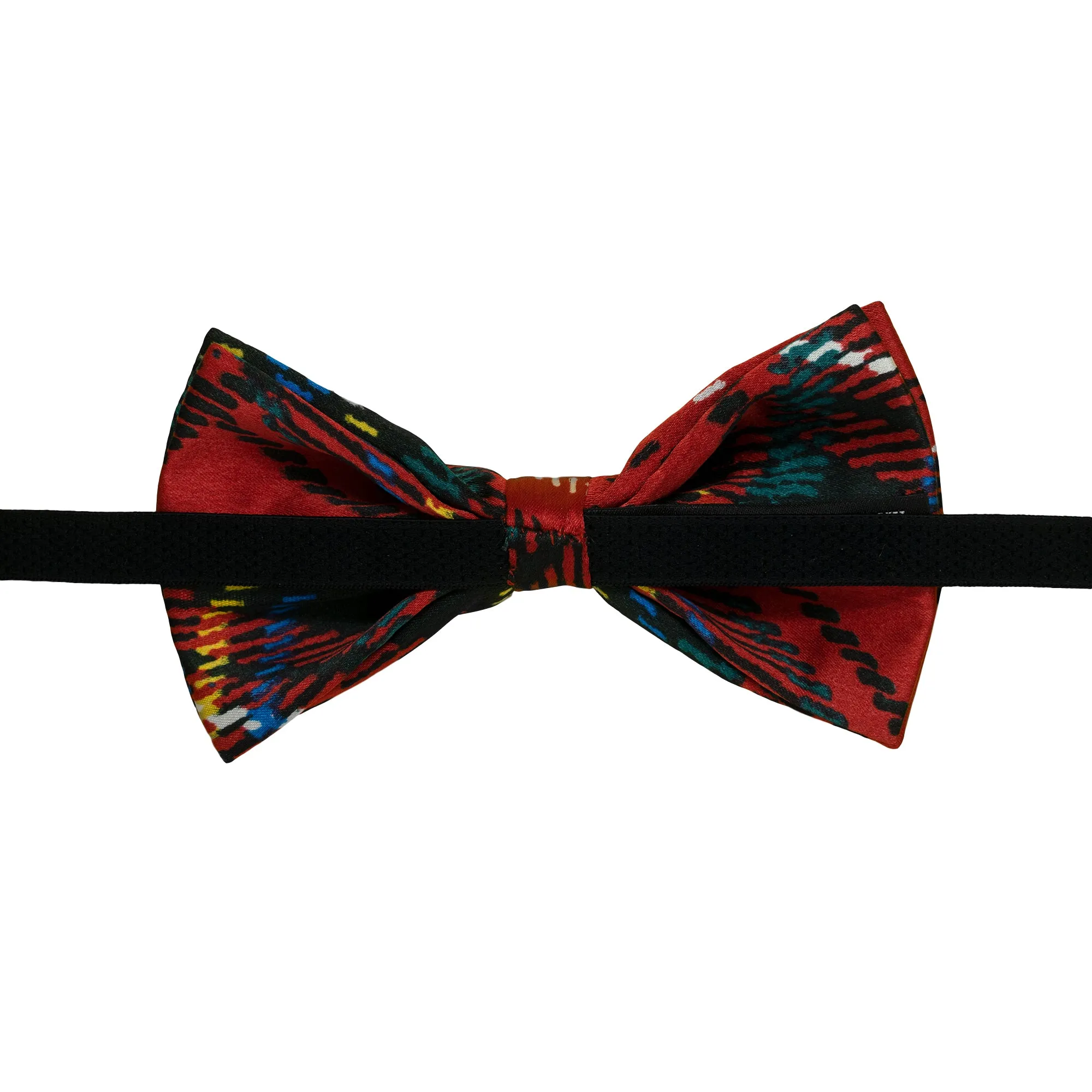 After 8  Red Geometric Bowtie