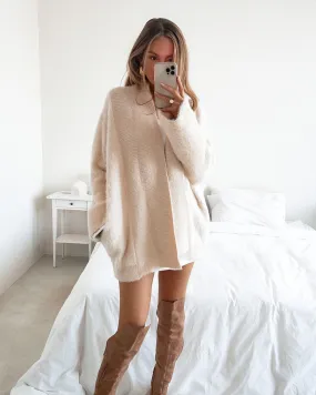 Alaska Cardigan - Beige