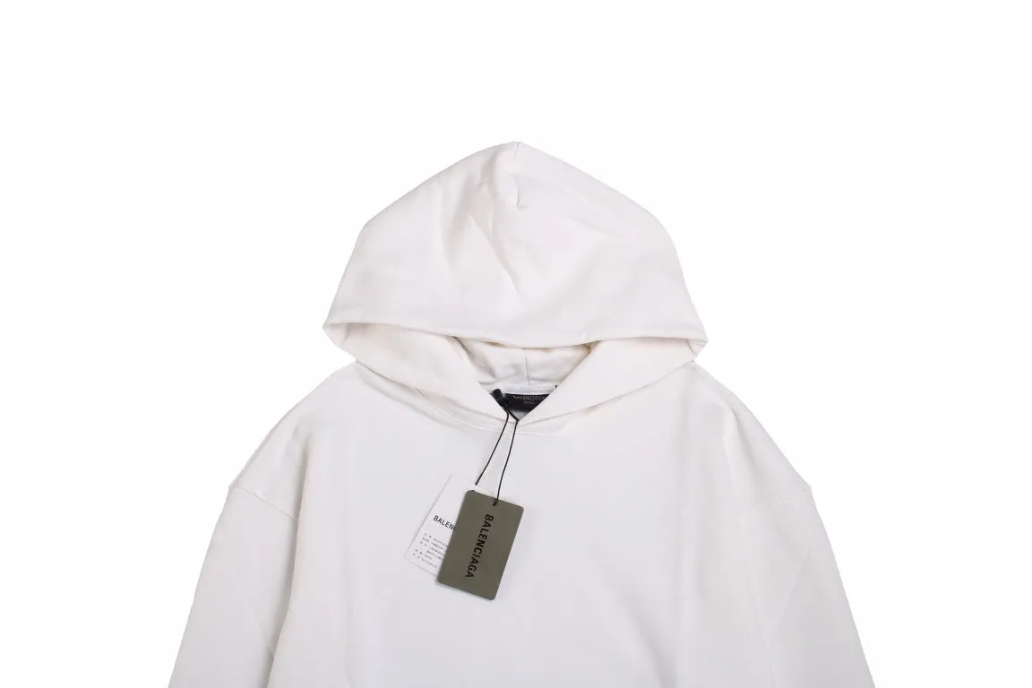 Balenciaga White Hoodie