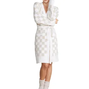 BAREFOOT DREAMS | CozyChic Cotton Checkered Robe