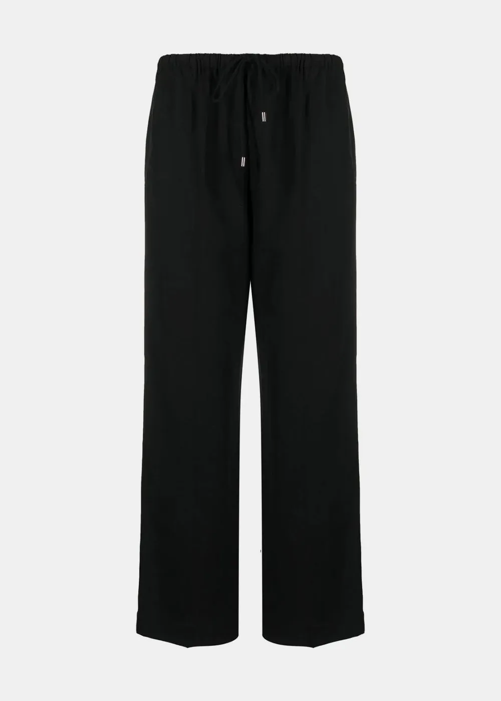 Black Drawstring Trousers