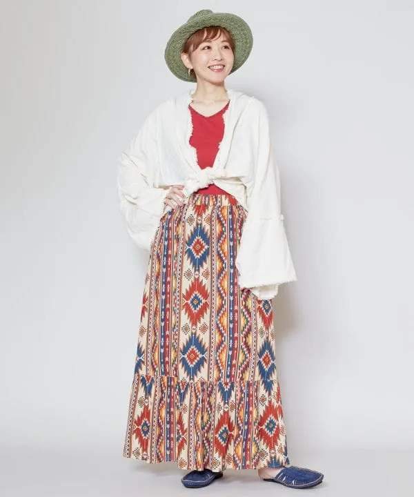 Bohemian Tiered Skirt