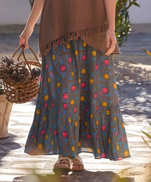 Bohemian Tiered Skirt