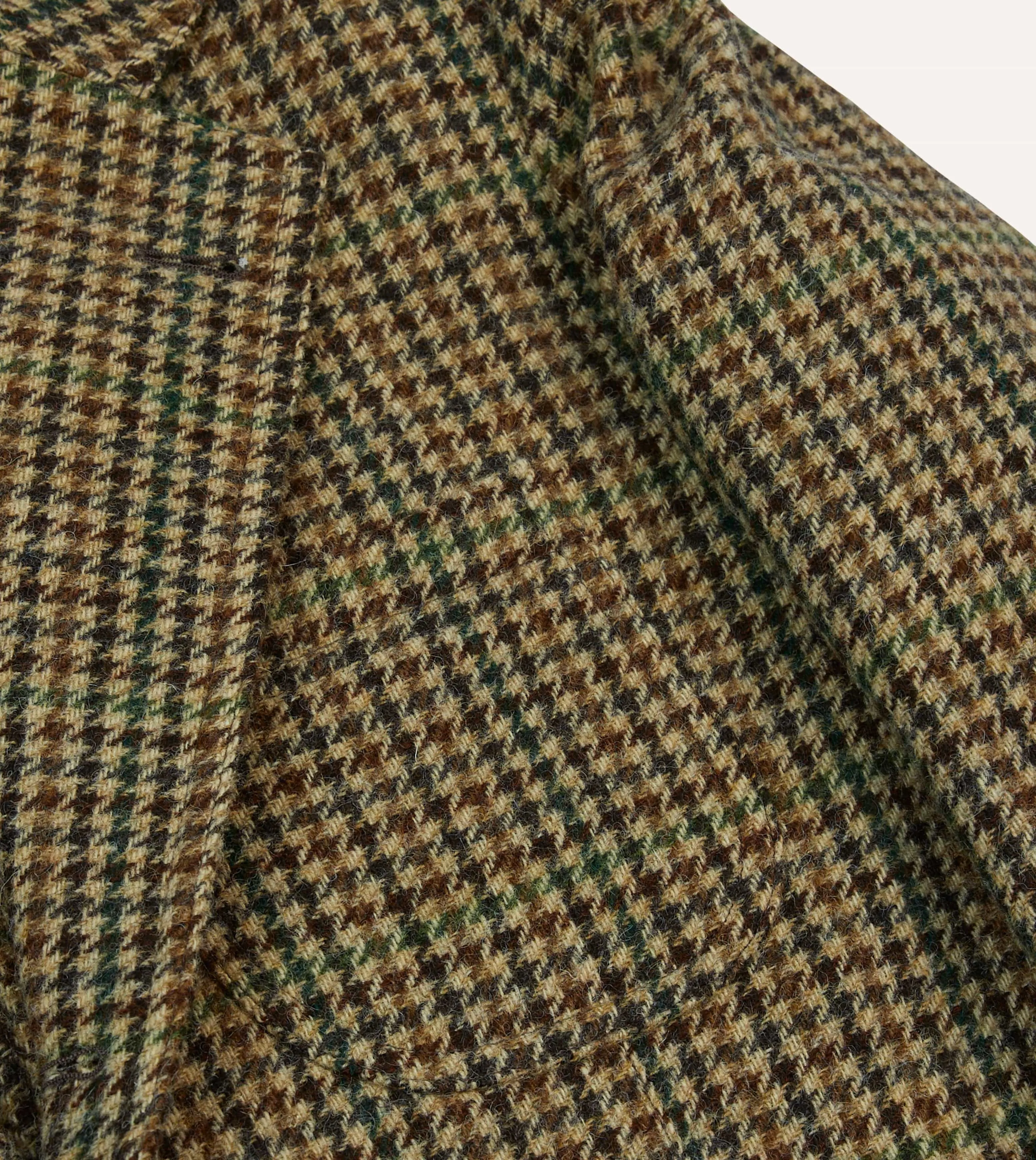 Brown and Green Check Tweed Games Blazer Mk. VII