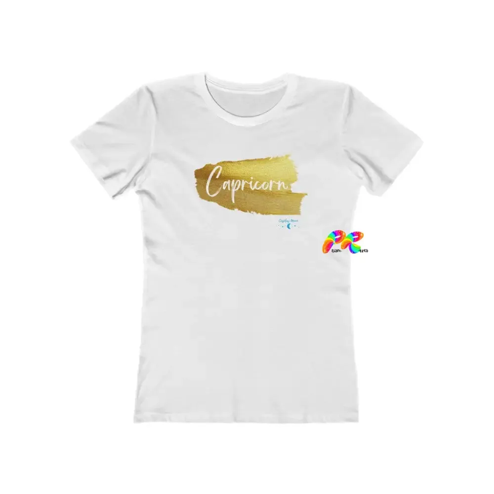 Capricorn Zodiac Women's The Boyfriend T-Shirt