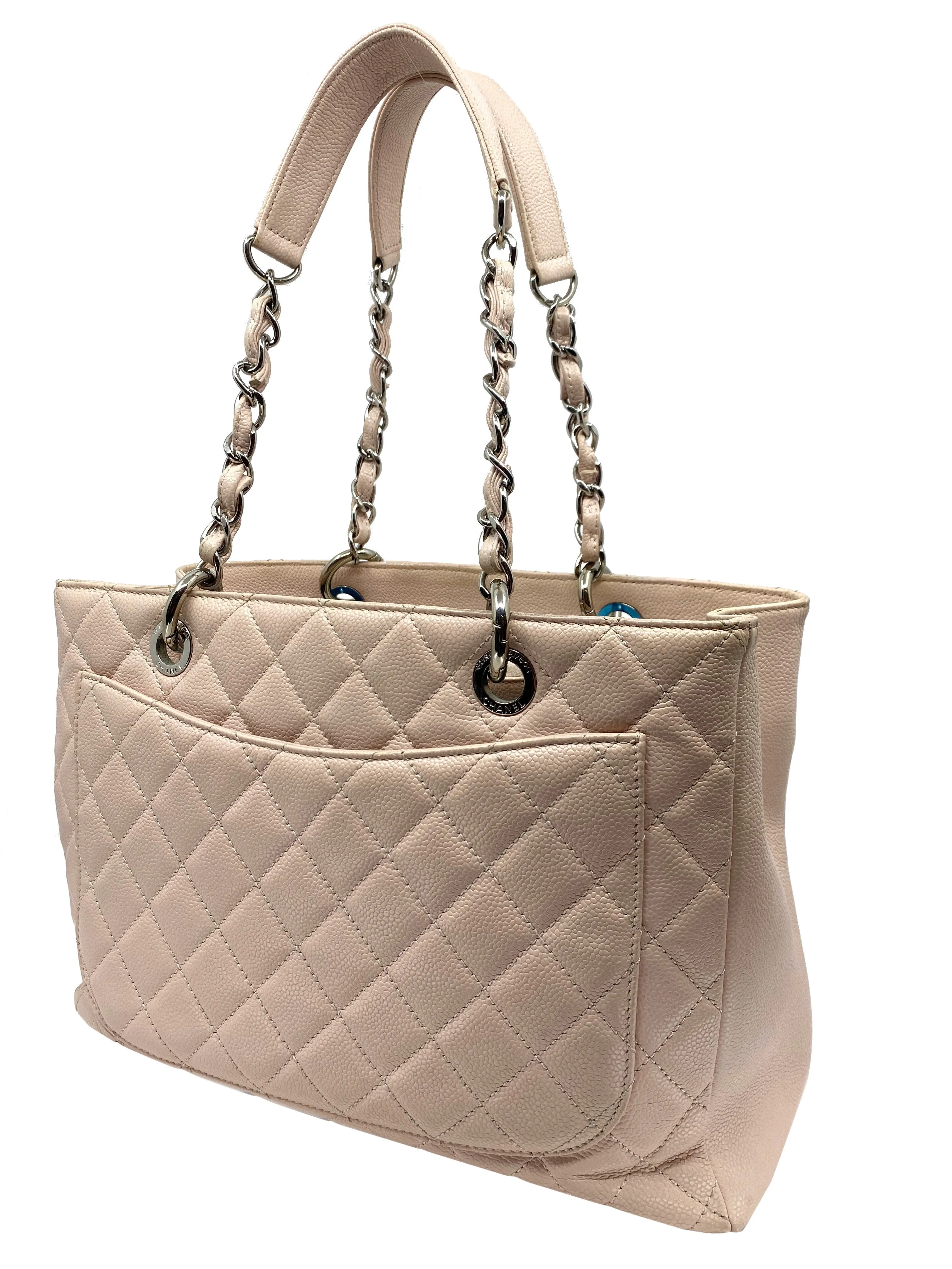 Chanel Caviar Quilted Grand Shopping Tote GST Bag