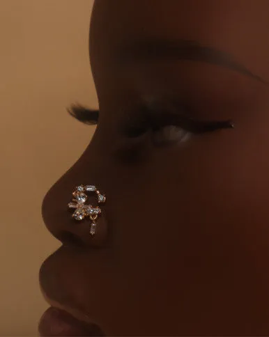 Chicago 3.0 Cubic Zircon Gem Nose Stud Piercing