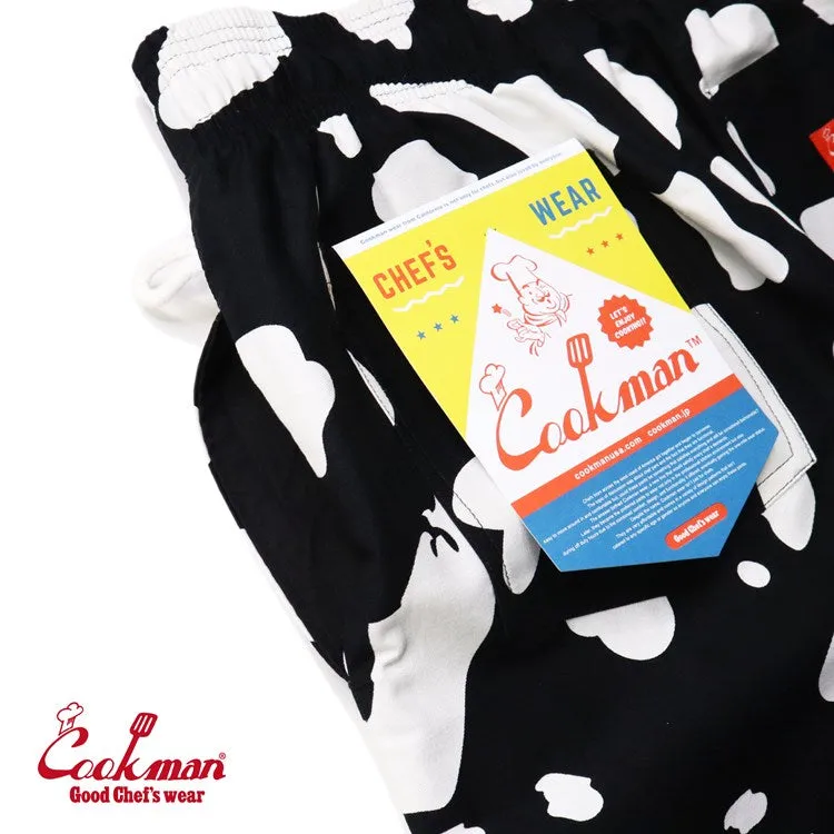 Cookman Chef Pants - Cow : Black