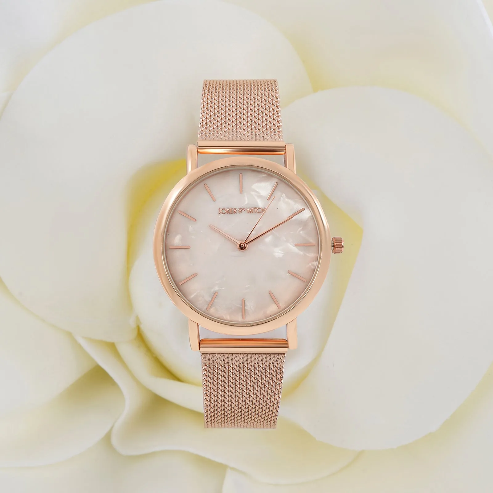 Copenhagen All Rose Gold Mesh Strap Watch