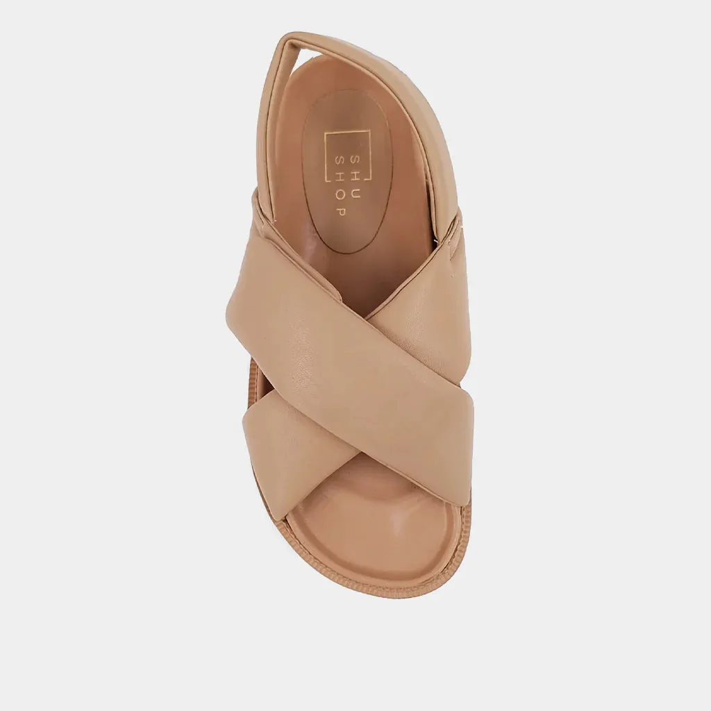 Delta Sandal by Shu Shop - Nude - PREORDER