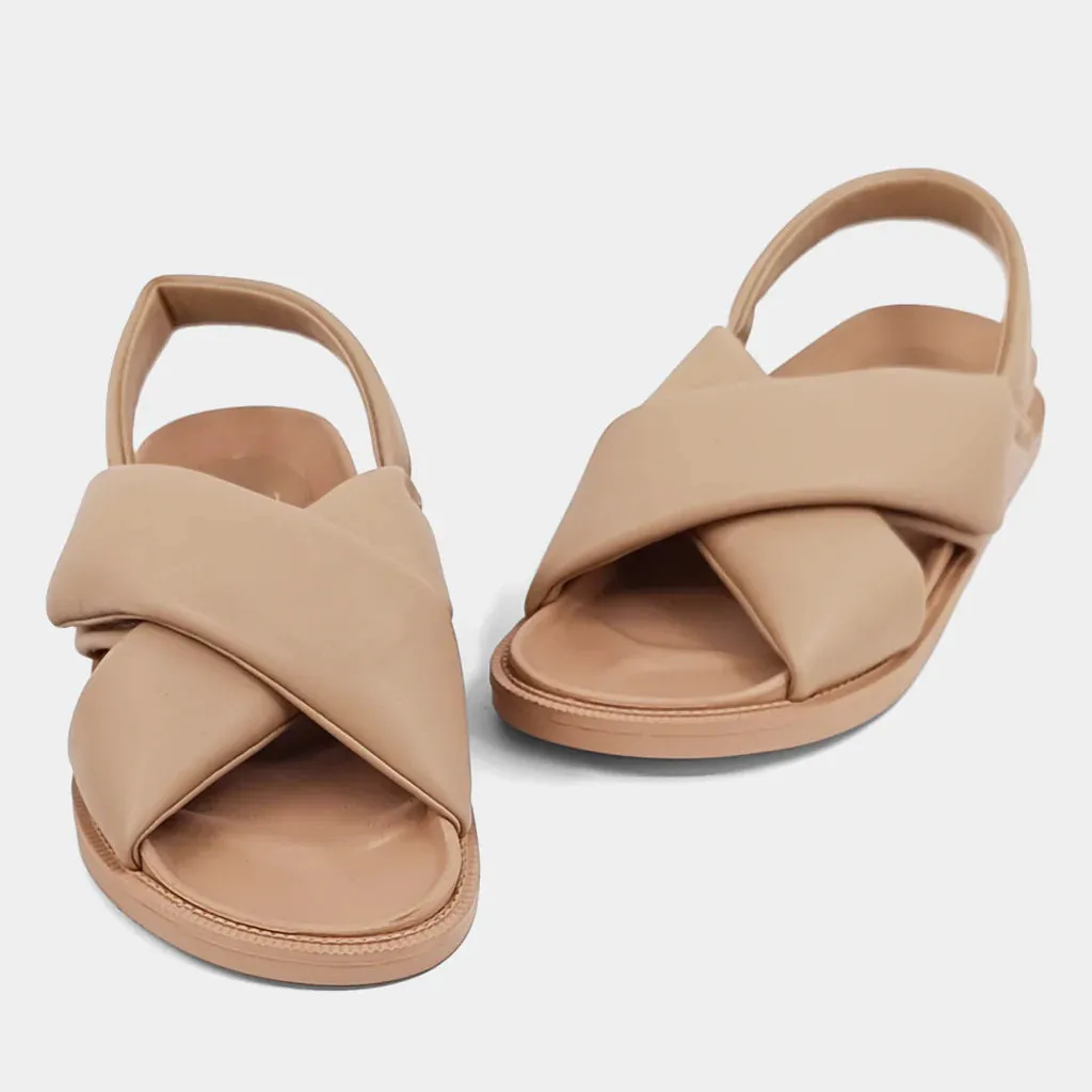 Delta Sandal by Shu Shop - Nude - PREORDER