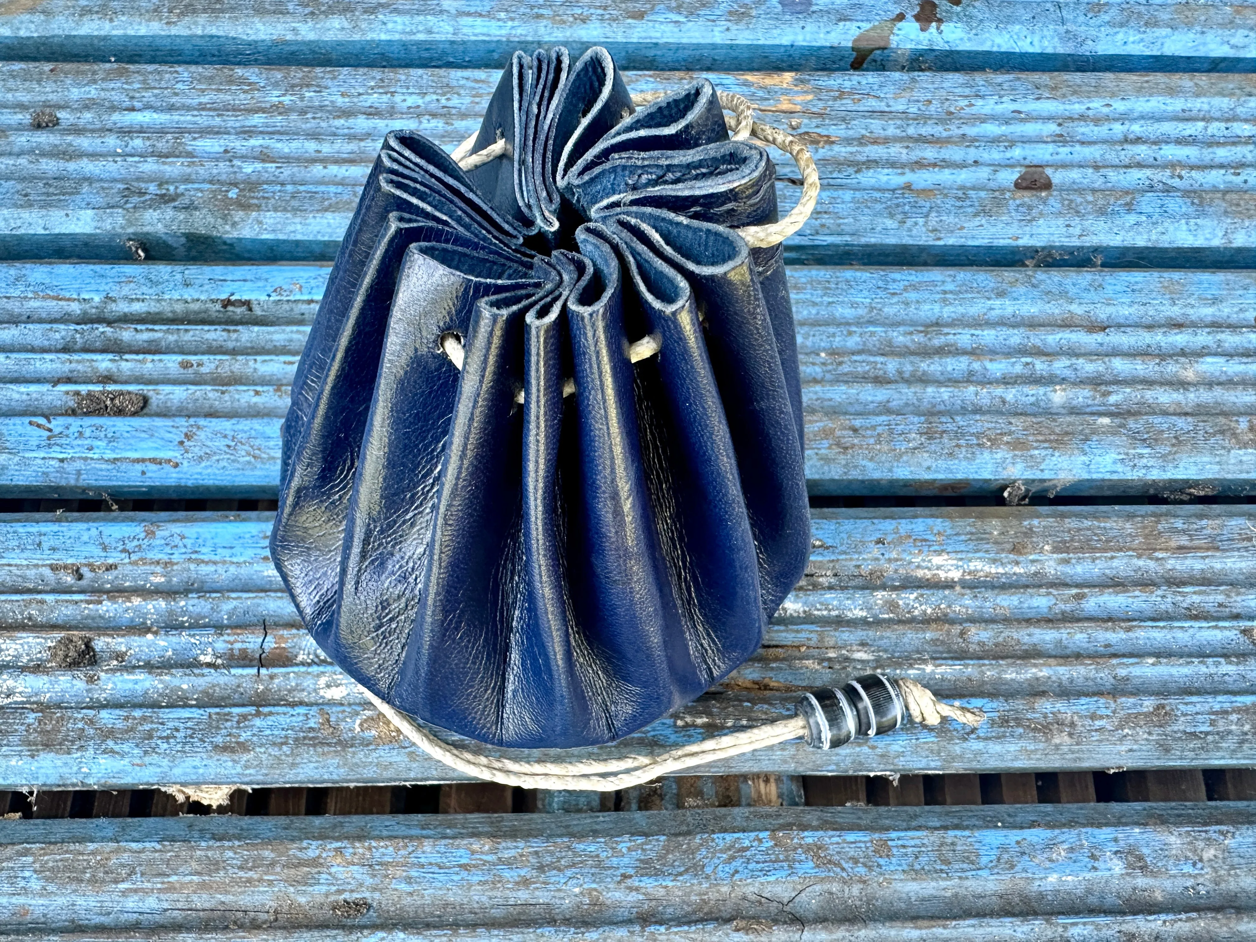 Drawstring Coin Purse 12-17thC