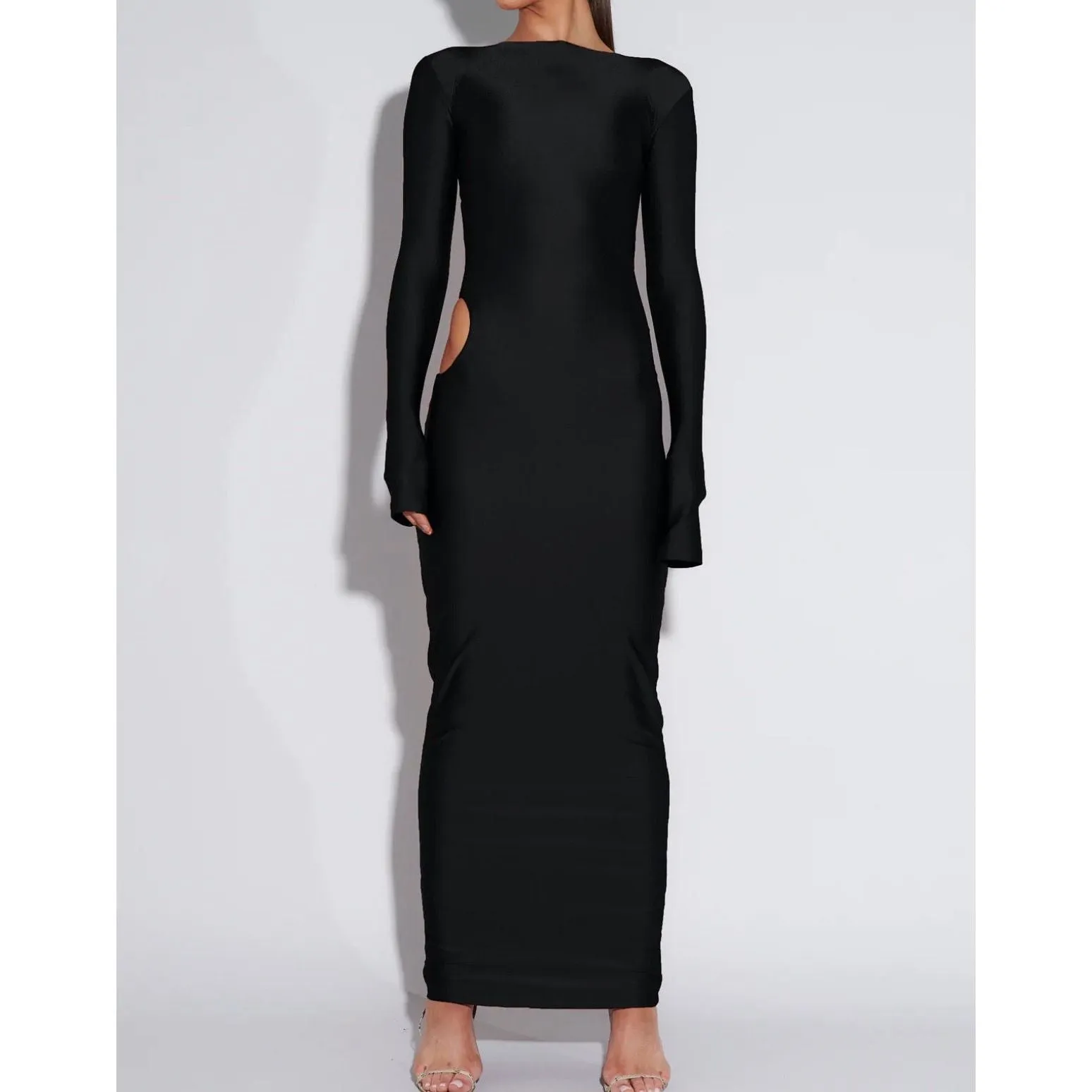 Effie Kats Meika Gown - Black