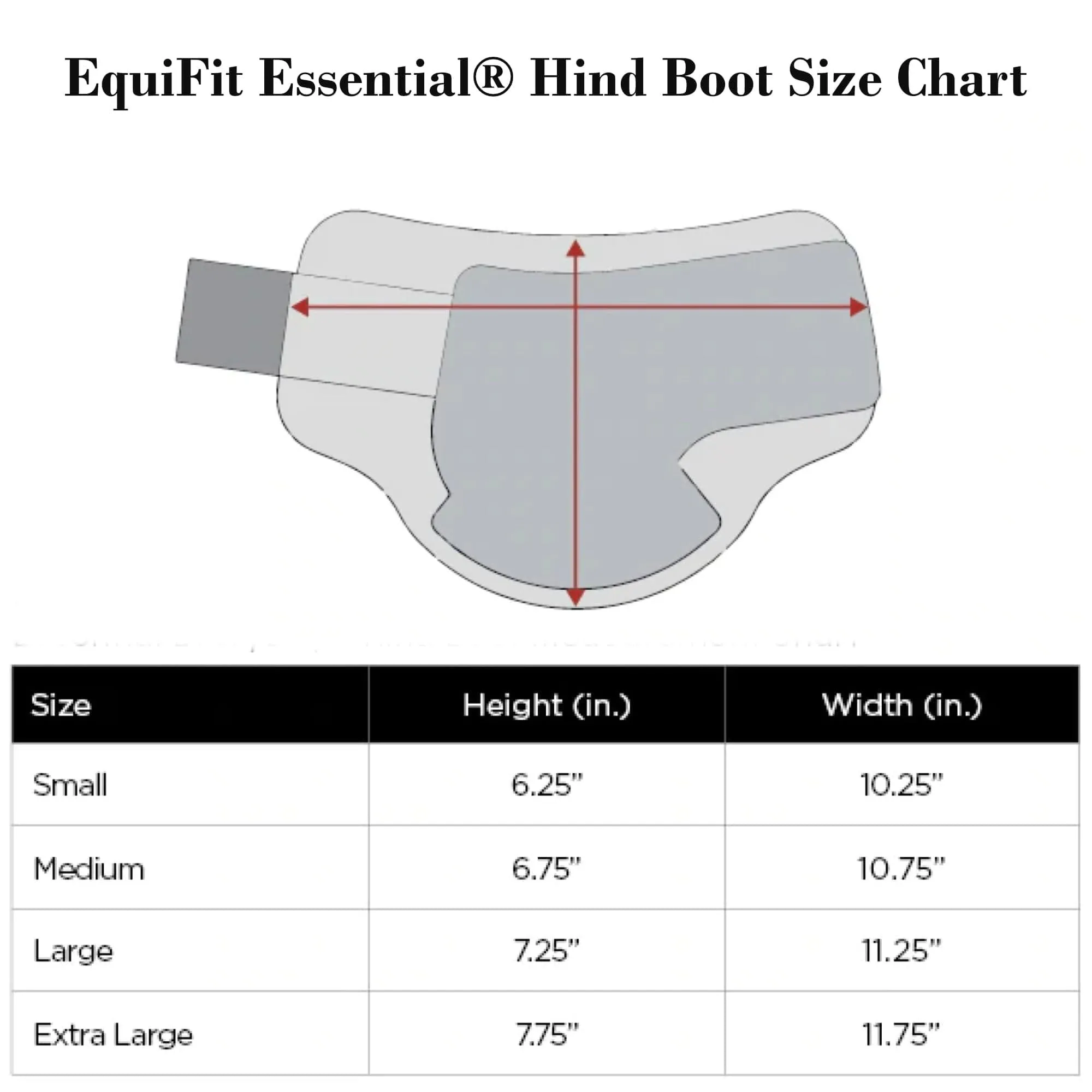 EquiFit Essential EveryDay Hind Boot