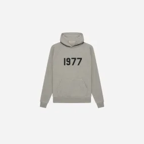 FEAR OF GOD ESSENTIALS 1977 DARKOATMEAL HOODIE