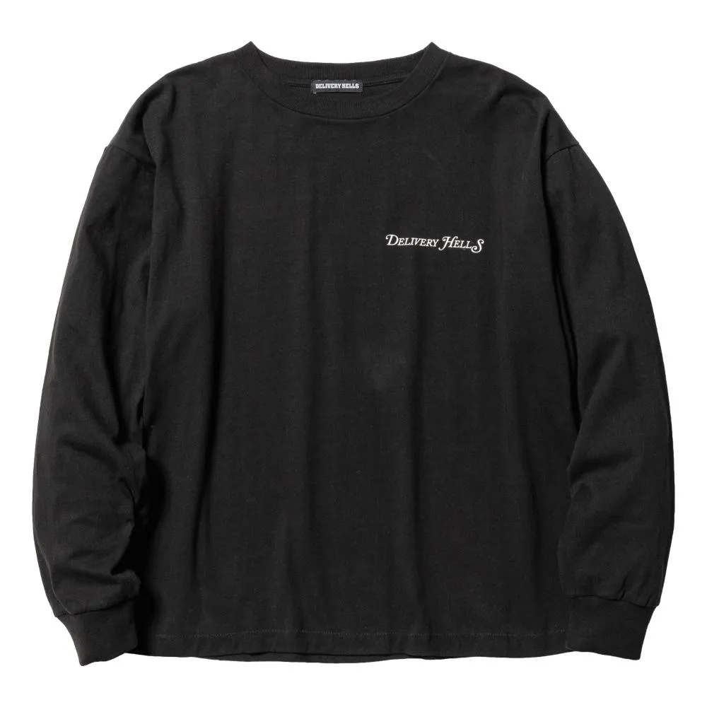 FLAGSTUFF PLAY L/S TEE-BLACK