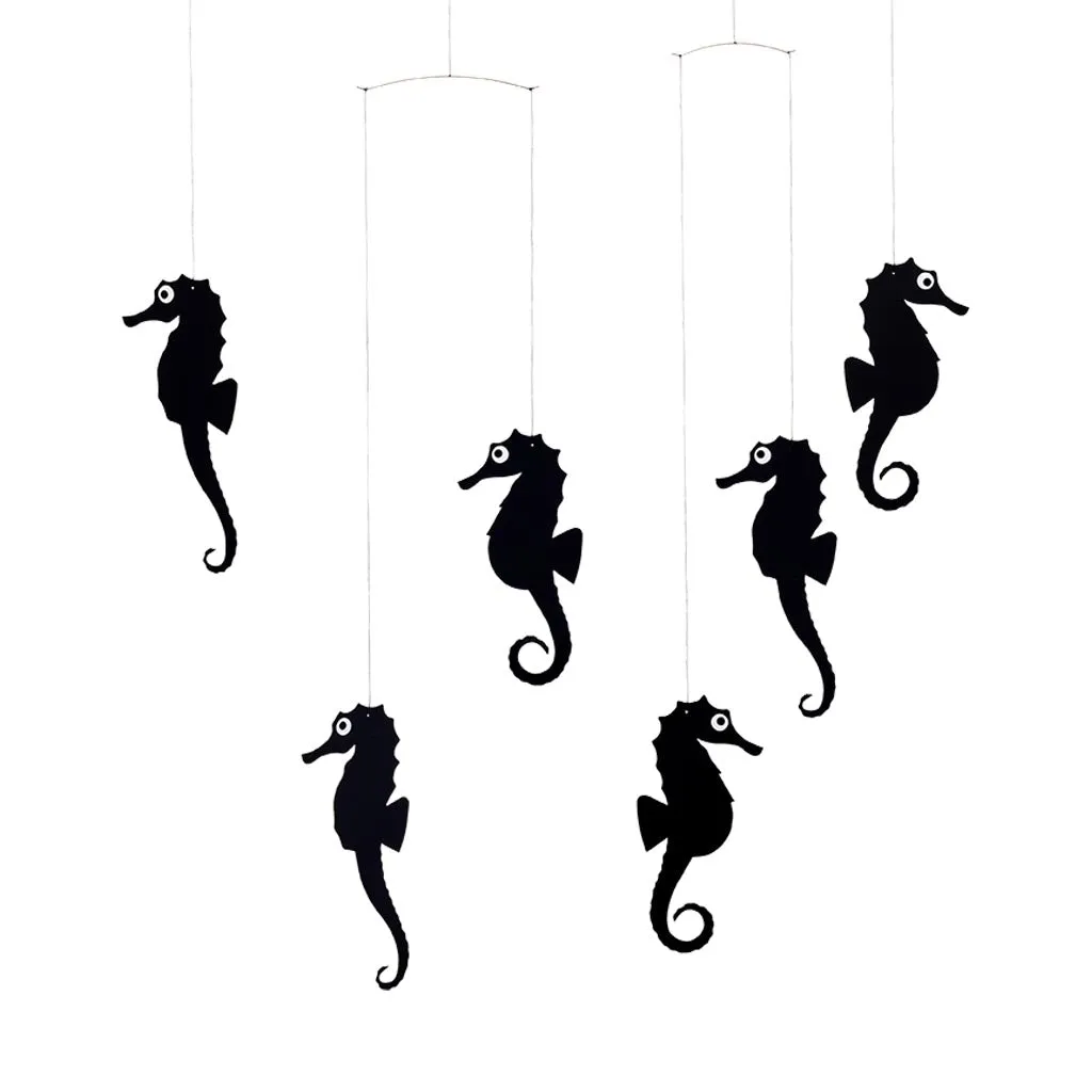 Flensted Sea Horse Mobile Black