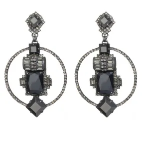 Glamour Deco Earrings by LK Designs