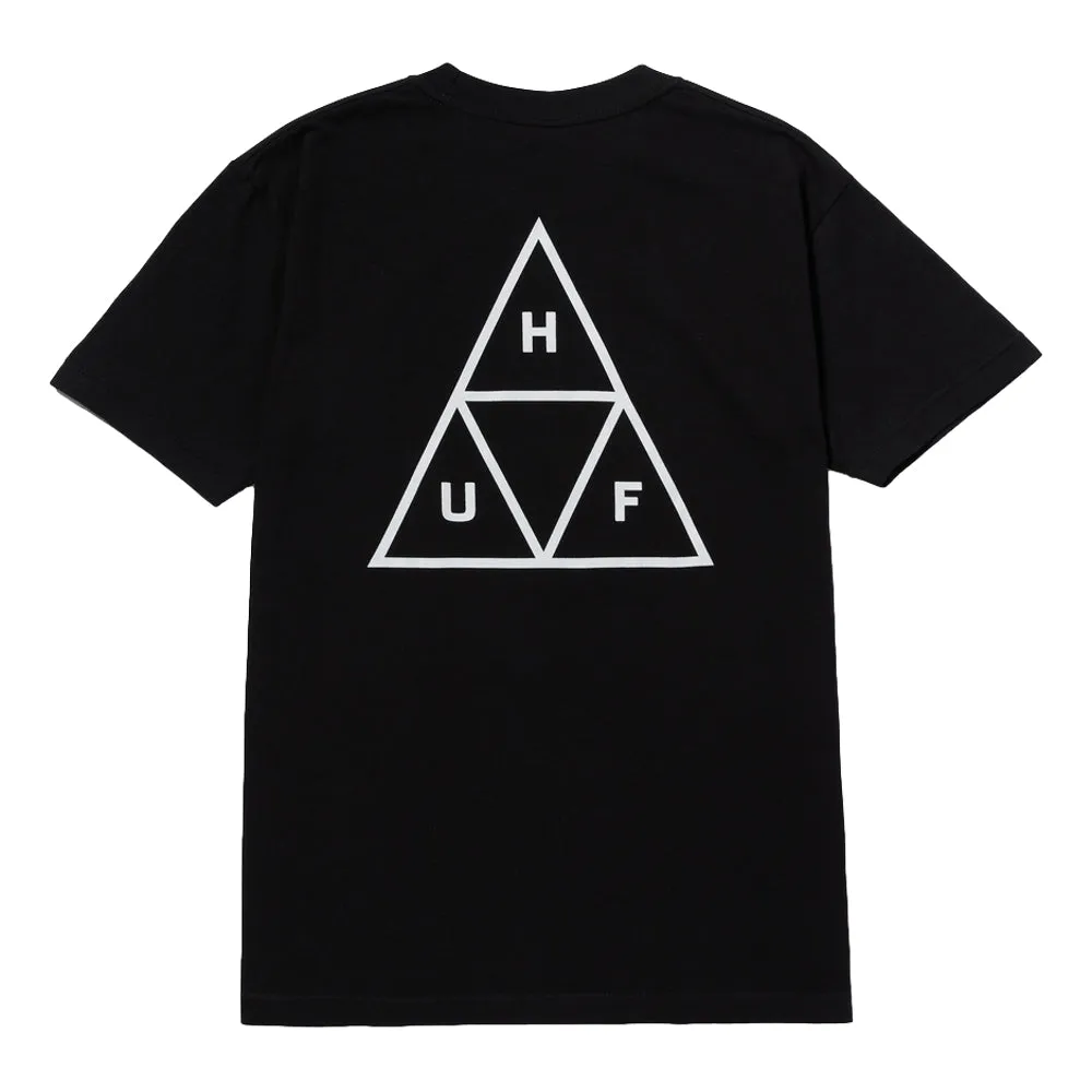 HUF HUF SET TT S/S TEE-BLACK