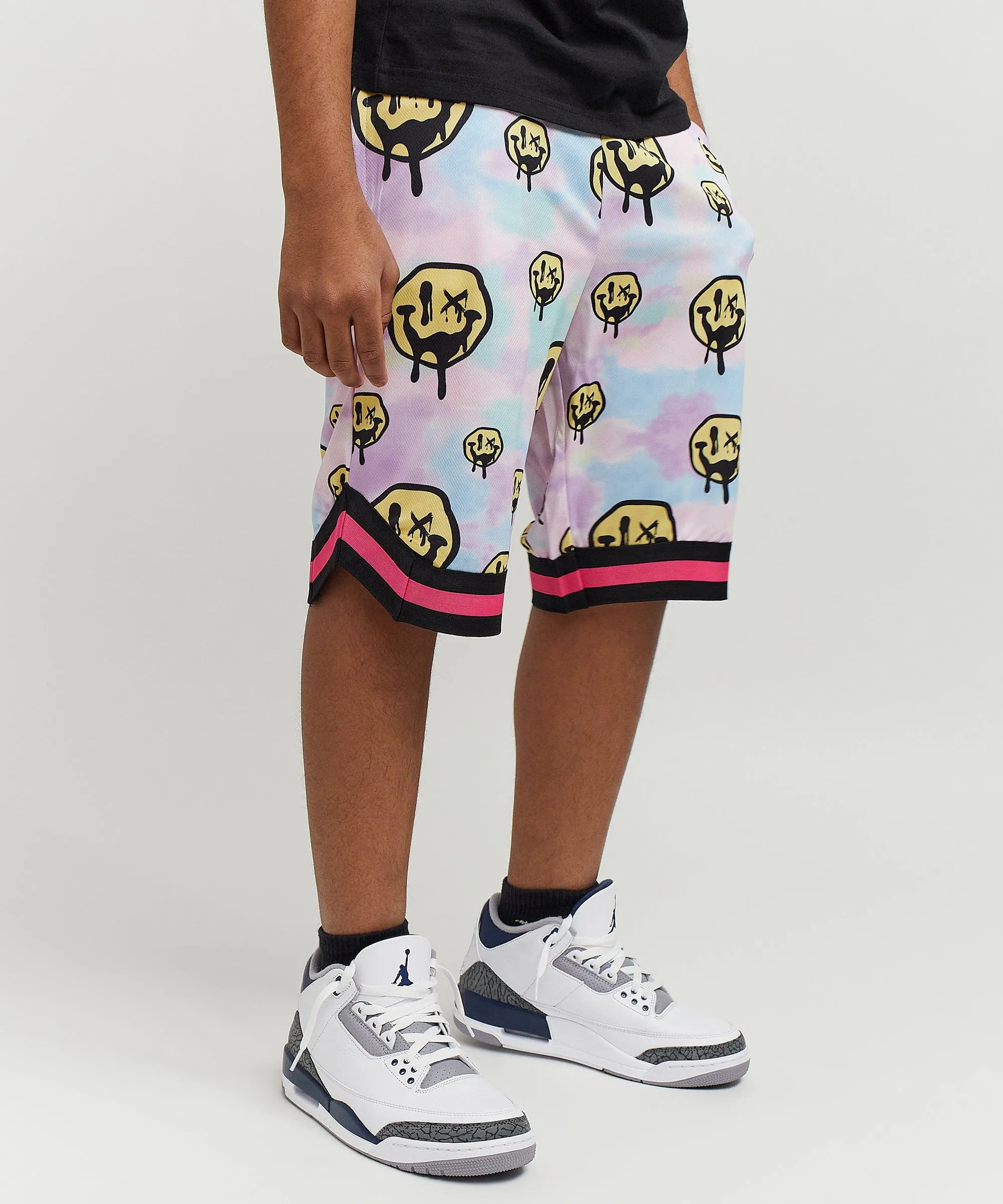 Kids Trippy Mesh Shorts