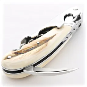 Laguiole Magnum Warthog Ivory Corkscrew - A