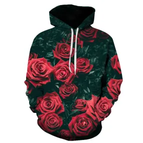 Latest 3D Flower Themed Hoodies