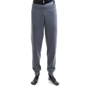 Leather Tab Jogging Pants