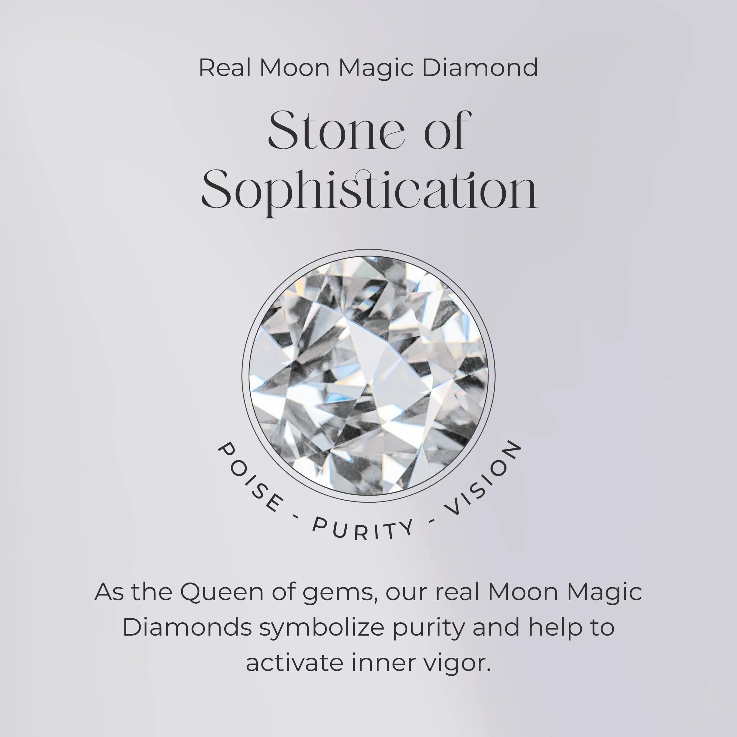 Moonstone Diamond Ring - Mirth