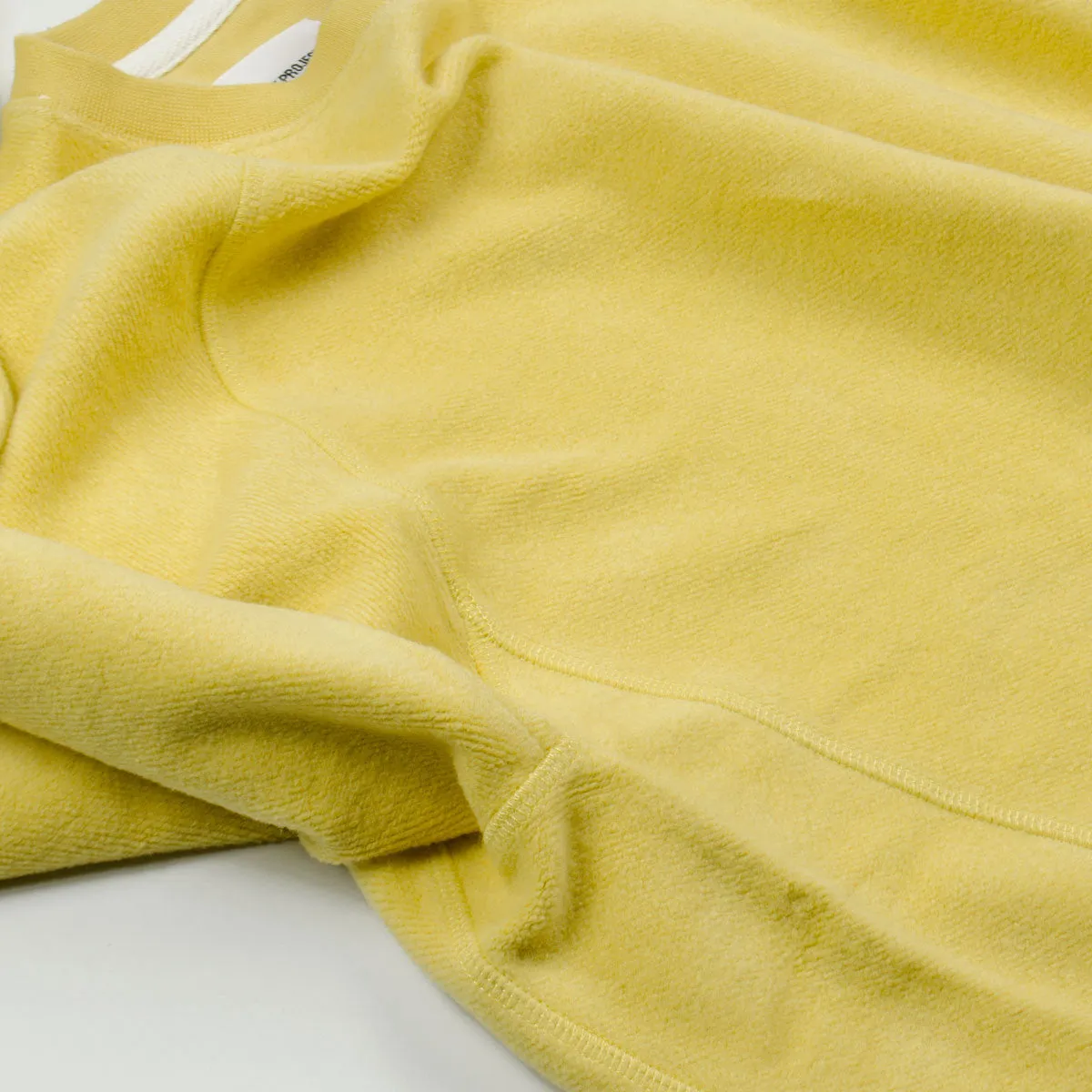 Norse Projects - Ketel Solid Brushed Sweatshirt - Strand Yellow