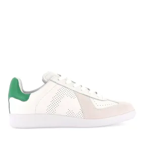 PACE - WHITE-GREEN LEATHER