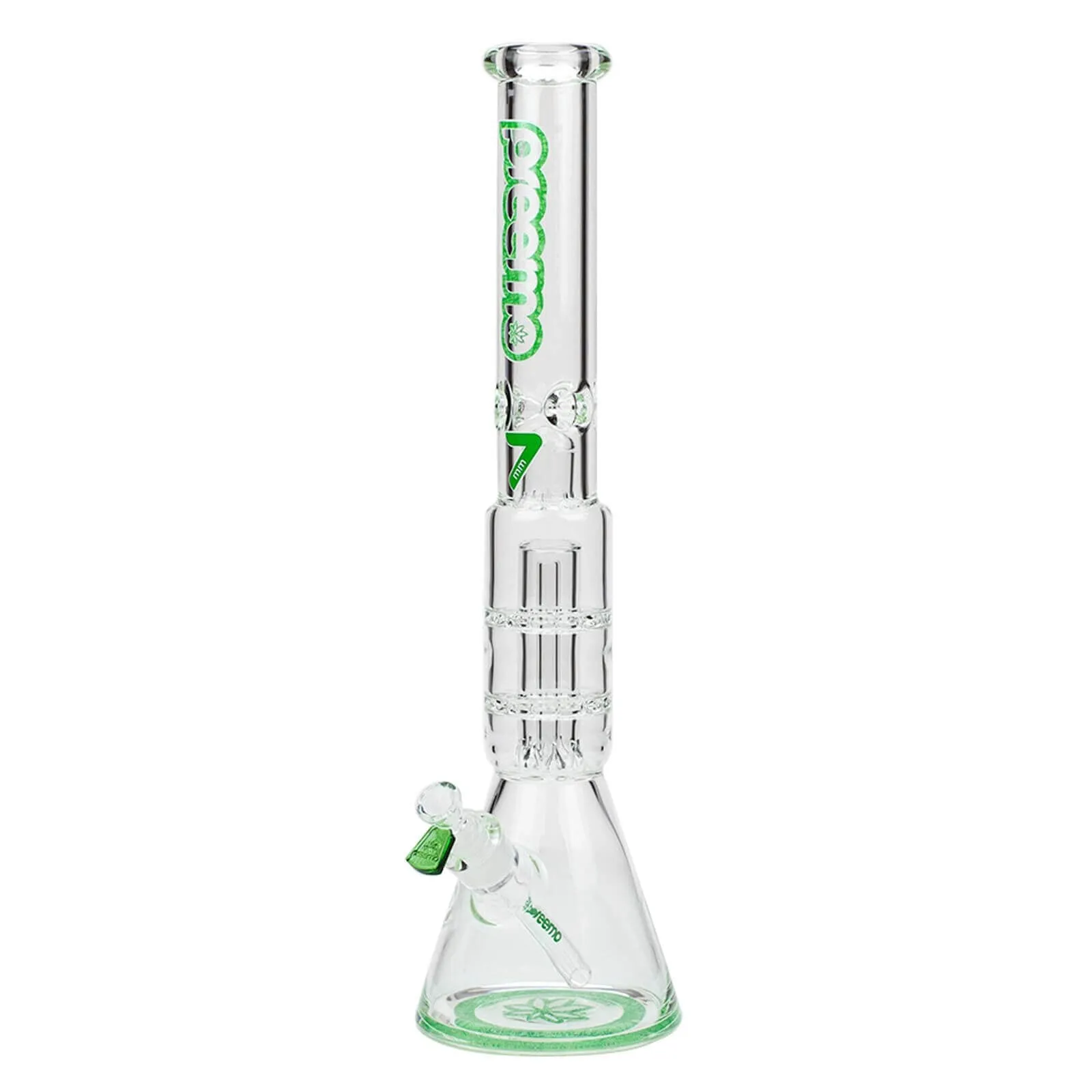 Preemo 19" Dome Over Double Disc Perc Bong