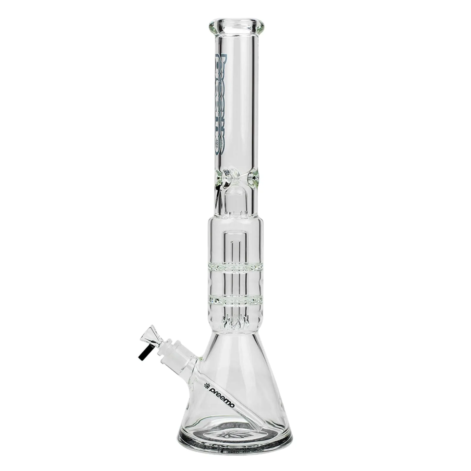 Preemo 19" Dome Over Double Disc Perc Bong