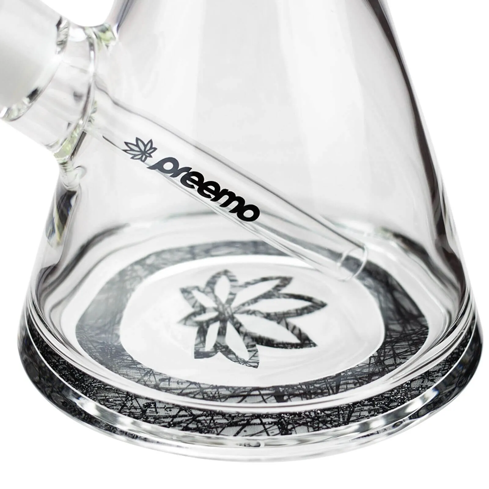 Preemo 19" Dome Over Double Disc Perc Bong