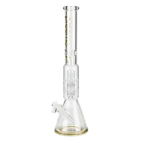 Preemo 19" Dome Over Double Disc Perc Bong