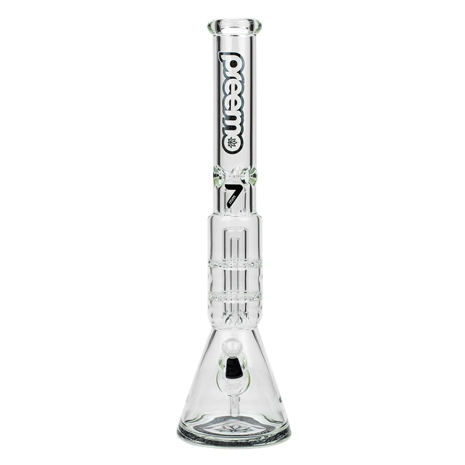 Preemo 19" Dome Over Double Disc Perc Bong