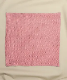 Regal Net Pink Pocket Square