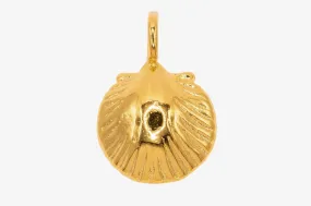 Sea Shell Charm Wholesale 14K Gold, Solid 14K Gold