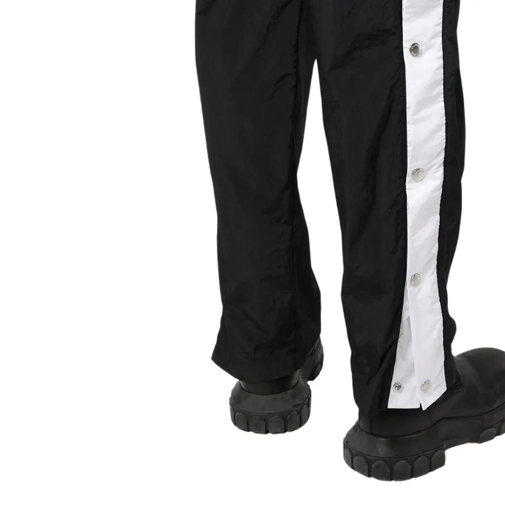 Side Snap-Button Track Trousers