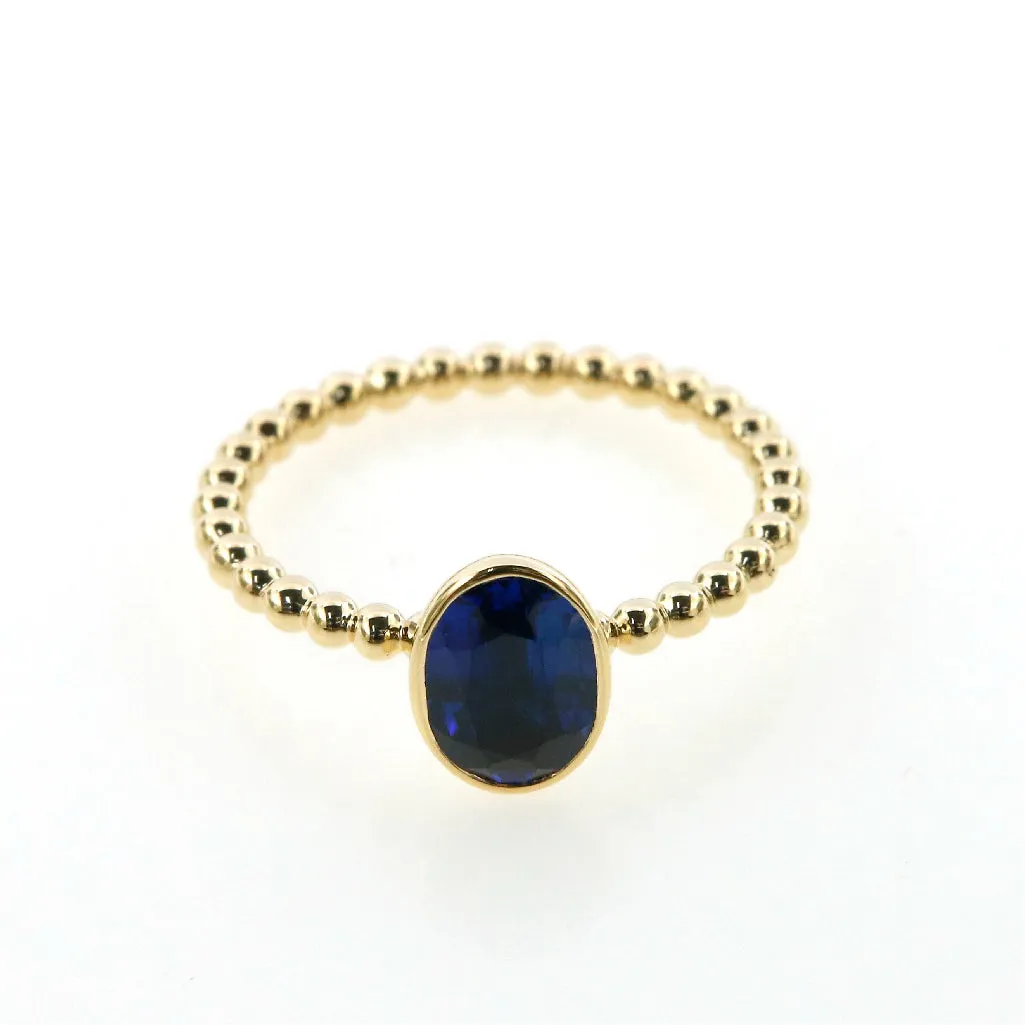 Sumba Oval Sapphire Ring