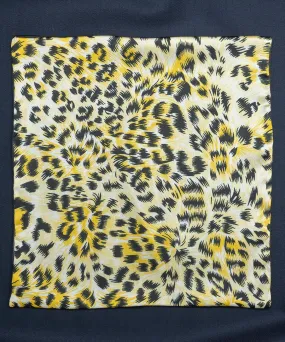 Sun & Sand Abstract Yellow Pocket Square