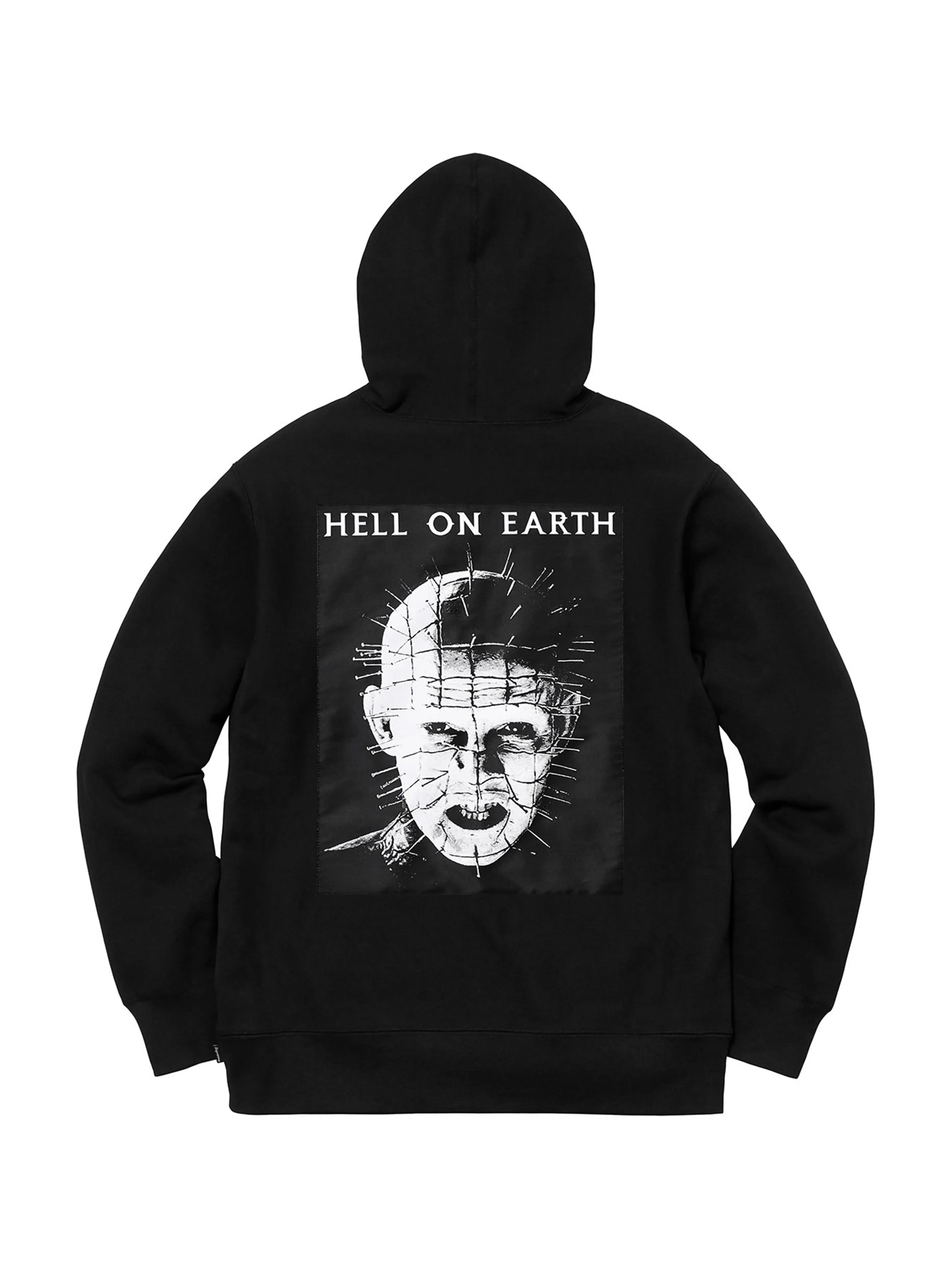 Supreme Hellraiser Pinhead Zip Up Hoodie black [SS18] [USED]