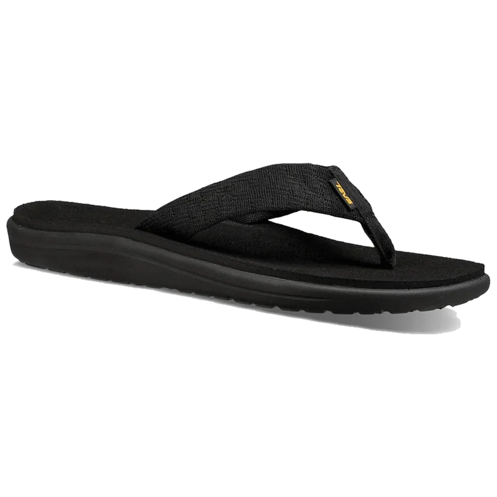 Teva Men's Voya Flip Flop Brick Black