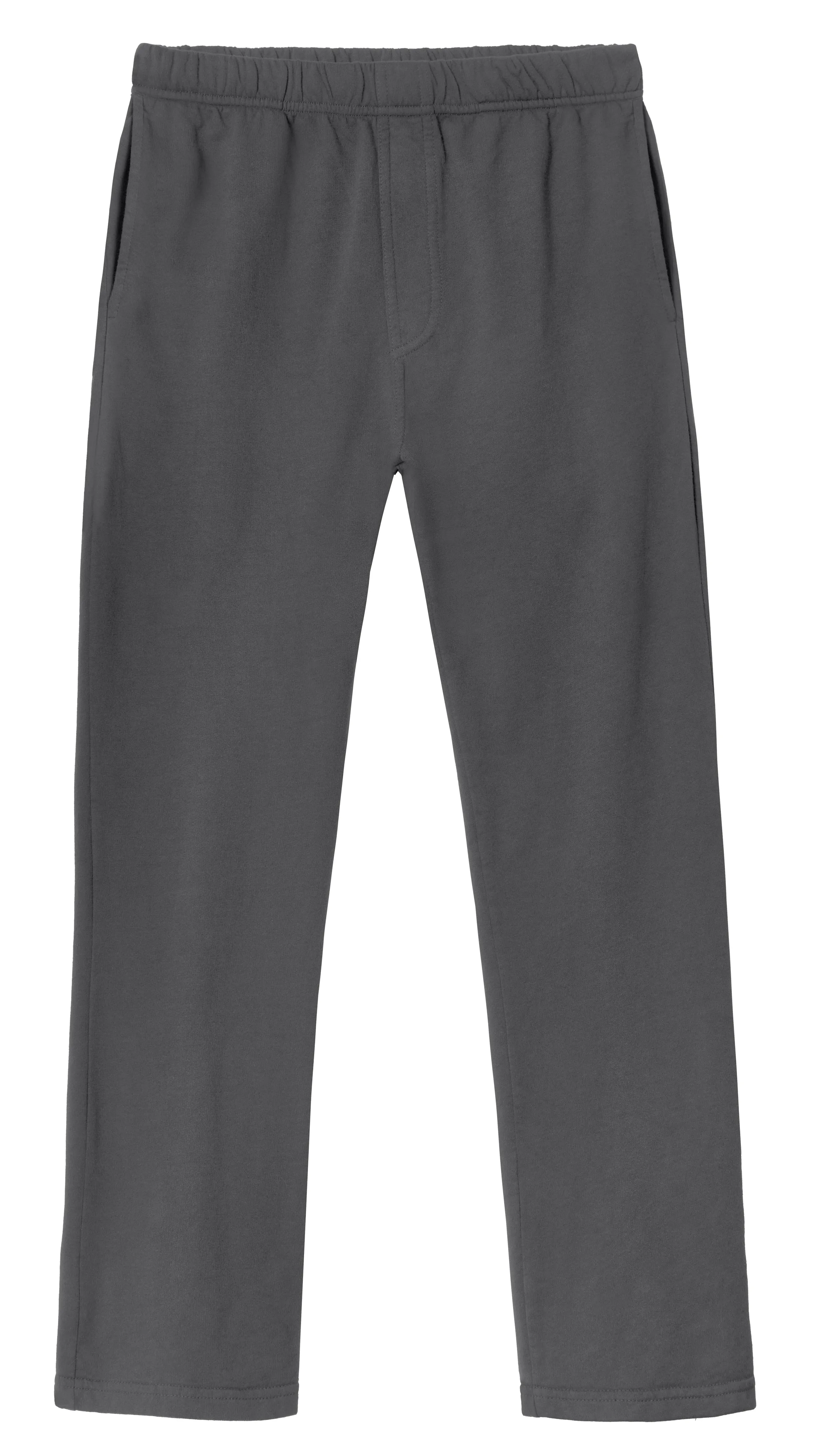 The Softest Mens Cotton Fleece Pant | Charcoal