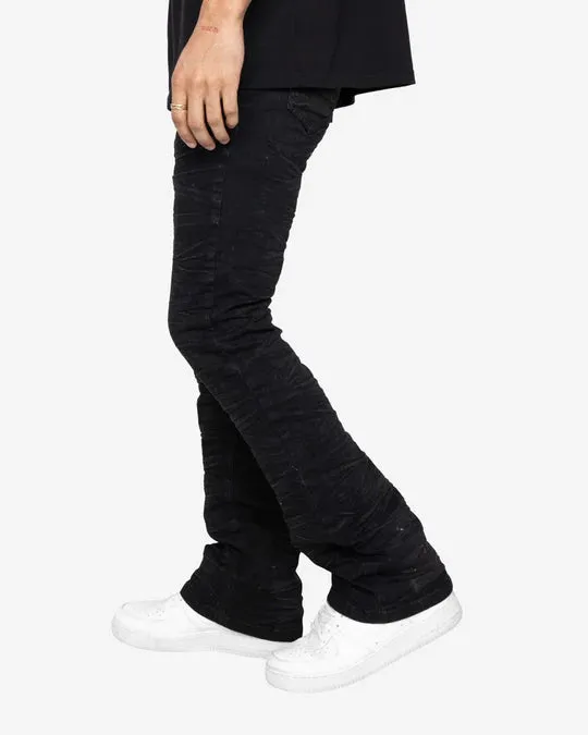 WAX WAVE DENIM BLACK