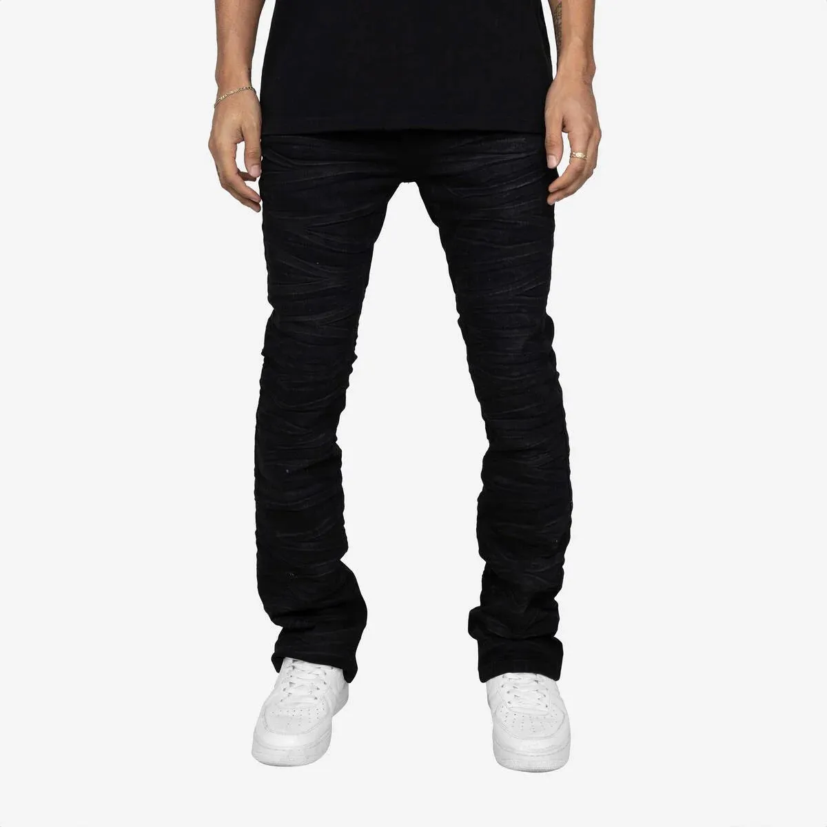 WAX WAVE DENIM BLACK